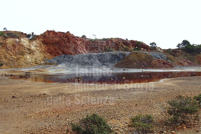 Iron mine of Rialbano between Cavo and Rio Marina.