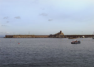 Ingresso del Porto di Rio Marina.