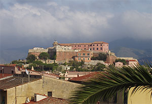 Veduta di Forte Stella, Portoferraio.
