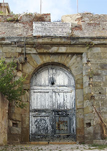 Entrance of Forte Falcone, Portoferraio.