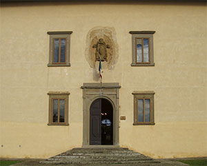 Ingresso della Villa Medicea - Museo Storico della Caccia e del Territorio, Cerreto Guidi.