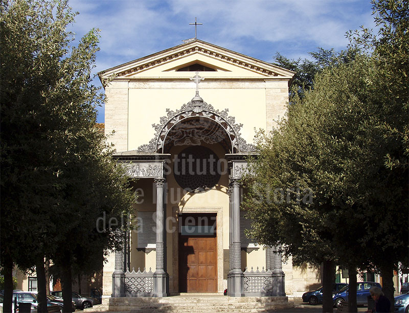 Facade of the Church of San Leopoldo, Follonica.