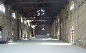 Interior of the grand-ducal Foundry no. 2, former ILVA Ironworks Complex, Follonica.