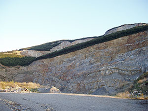 Cava nei pressi di Gavorrano, Parco Minerario Naturalistico, Gavorrano.