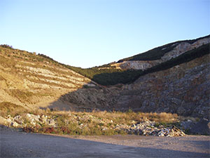 Quarry in the vicinity of Gavorrano, Natural Mining Park, Gavorrano.