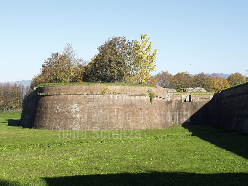 Walls of Lucca: Baluardo Santa Croce.