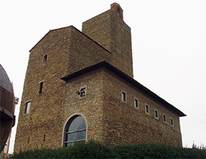 Castello dei Conti Guidi, seat of the Museo Leonardiano, Vinci.