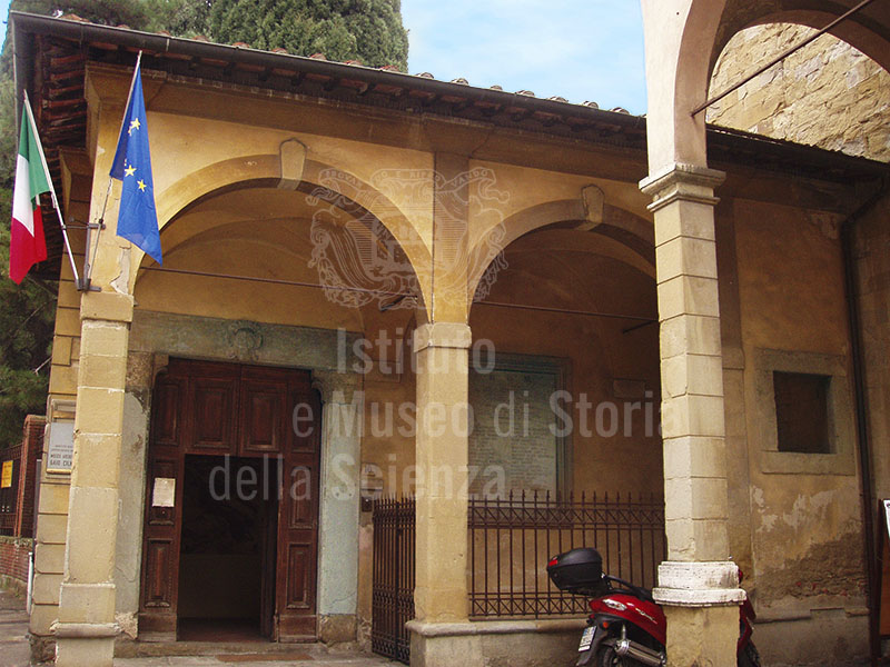Entrance of the "Gaio Cilnio Mecenate" National Archaeological Museum, Arezzo.