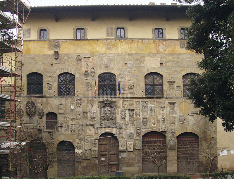 Seat of the City Library of Arezzo.