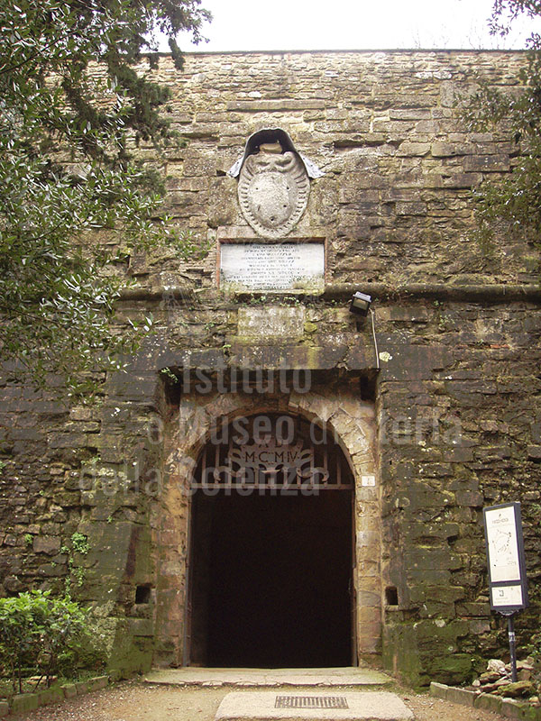 Entrance of the Medici Fortress, Arezzo.