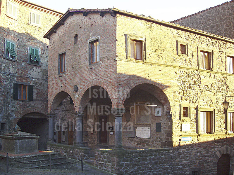 Palazzo Pretorio (XII cent.), headquarters of the Mine Museum, Montecatini Val di Cecina.
