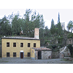 Sito minerario di Caporciano, ingresso alla miniera di rame, Montecatini Val di Cecina.