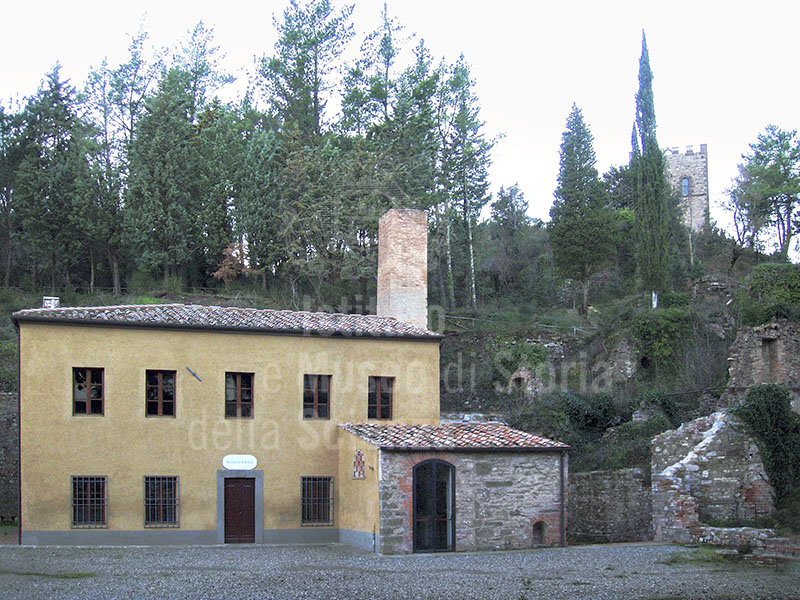 Sito minerario di Caporciano, ingresso alla miniera di rame, Montecatini Val di Cecina.