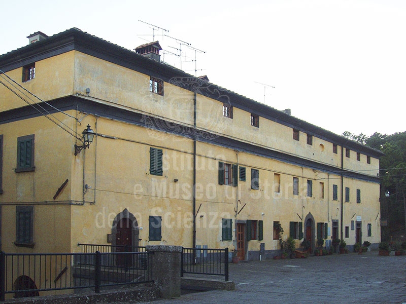 Mine of Caporciano, ex administration buildings of the copper mine, Montecatini Val di Cecina.