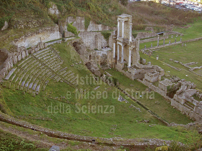 Il teatro romano di Volterra.