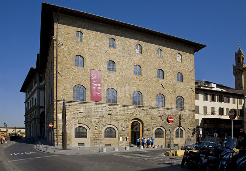 Palazzo Castellani, headquarters of the Museo Galileo - Institute and Museum of the History of Science, Florence.