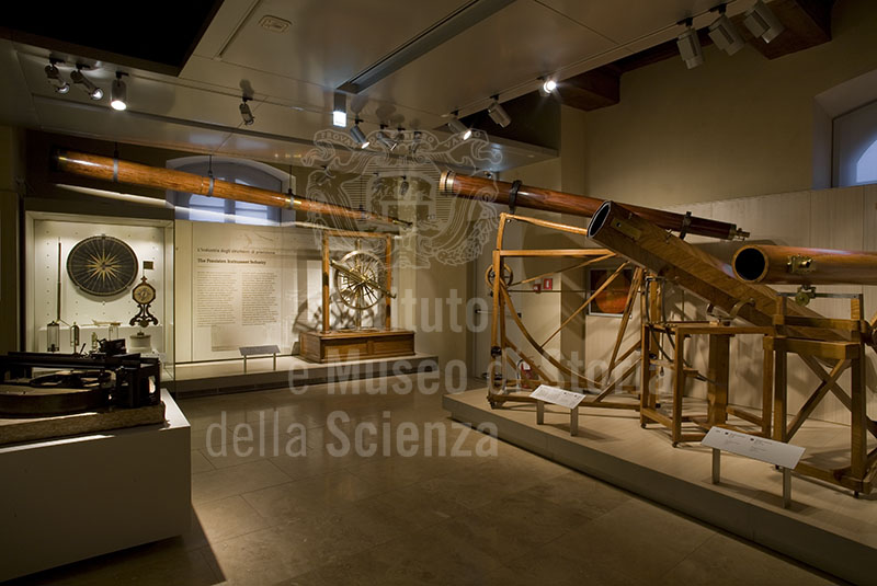 Sala XIV - L’industria degli strumenti di precisione, Museo Galileo, Firenze.