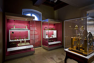 Sala XVI - Misurare i fenomeni naturali, Museo Galileo, Firenze.
