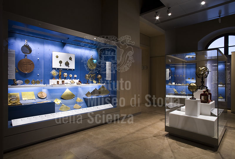 Sala II -  L'astronomia e il tempo, Museo Galileo, Firenze.