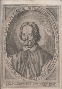 Portrait of Giovanni Ciampoli (from Giovanni Ciampoli, Lettere, Firenze, nella Stamperia di Amador Massi, 1650).