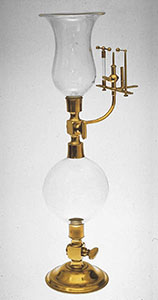 Volta hydrogen lamp, 1790 ca., Lorraine Collections, Institute and Museum of the History of Science (inv. 1243), Florence.