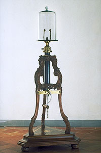 Air pump, Nollet type, 1780 ca., Lorraine Collections, Institute and Museum of the History of Science (inv. 1534), Florence.