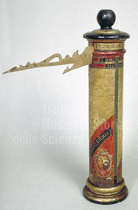 Orologio solare cilindrico, fine XVI sec., Firenze, Collezioni medicee, Istituto e Museo di Storia della Scienza (inv. 2457), Firenze.