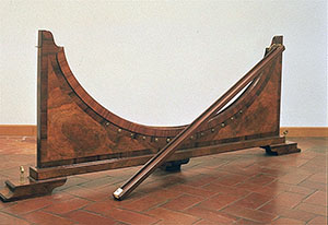 Modello di discesa brachistocrona, Francesco Spighi, seconda met XVIII sec., Collezioni lorenesi, Istituto e Museo di Storia della Scienza (inv. 966), Firenze.