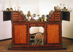 Grand Duke Peter Leopold's chemistry cabinet, XVIII cent., Lorraine Collections, Institute and Museum of the History of Science (inv. 319), Florence.