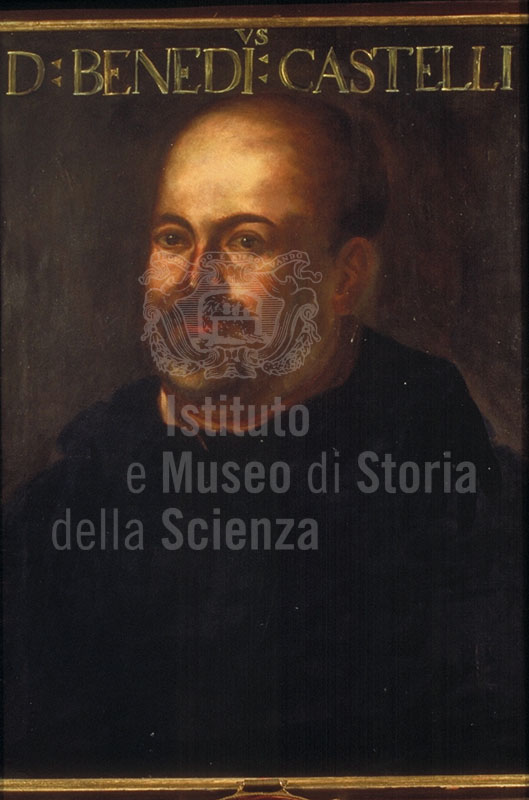 Portrait of Benedetto Castelli. Oil on canvas. Copy from the Collezione Gioviana (Istituto e Museo di Storia della Scienza, Firenze).