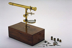 Microscopio a riflessione, Giovanni Battista Amici, 1815-1825, Modena, Collezioni lorenesi, Istituto e Museo di Storia della Scienza (inv. 3171), Firenze.