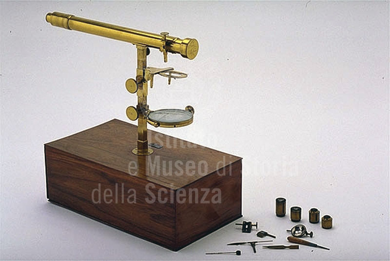 Microscopio a riflessione, Giovanni Battista Amici, 1815-1825, Modena, Collezioni lorenesi, Istituto e Museo di Storia della Scienza (inv. 3171), Firenze.