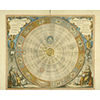 Planisfero copernicano (da Andreas Cellarius, Harmonia macrocosmica seu atlas universalis et novus totius universi creati cosmographiam generalem et novam exhibens, Amstelodami, apud Ioannem Ianssonium, 1661).