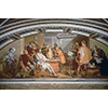 "Una riunione dell'Accademia del Cimento", affresco di Gaspero Martellini, Tribuna di Galileo, Firenze.