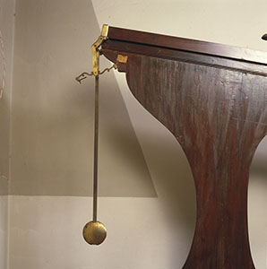 Il pendolo del piano inclinato (Istituto e Museo di Storia della Scienza, Firenze).