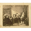 Galileo rifiuta la collana offertagli dagli Stati Generali d'Olanda. Olio su tela di Demostene Macci, 1861. Ignota l'attuale collocazione dell'opera. Nel 1638 Galileo prefer non accettare il dono, temendo che potesse procurargli noie in quanto proveniente da un paese di religione protestante.