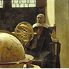 Galileo Galilei cieco. Dettaglio del dipinto che lo raffigura con Vincenzo Viviani. Olio su tavola di Tito Lessi, 1892 (Istituto e Museo di Storia della Scienza, Firenze).