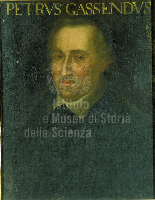 Portrait of Pietro Gassendi by an unknown Florentine painter (Galleria degli Uffizi, Firenze, Collezione Gioviana).