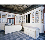 Interior of the Pharmacy Di Stefano, Moltalcino.