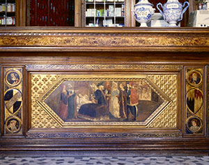 Furnishings of the Pharmacy "Canto alle Rondini", Florence.