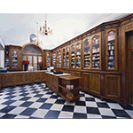 Interior of the Pharmacy Galeffi, Montevarchi.