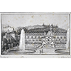 Incisione raffigurante una veduta di Villa Garzoni con il giardino (disegnatore L. Bandoni, incisore A. Parboni), in A. Mazzarosa, "Guida di Lucca e dei luoghi pi importanti del ducato", Lucca, 1843.