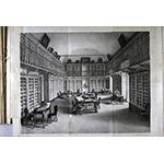 Central herbarium room of the Florence Museum of Physics and Natural History  in 1874, in F. Parlatore, "Les collections botaniques du Musée royal de physique et d'histoire naturelle de Florence", Florence, 1874.