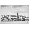 Incisione raffigurante il porto e la citt di Livorno, F. Fontani, "Viaggio pittorico della Toscana", Firenze, per V. Batelli, 1827 (3 ed.).
