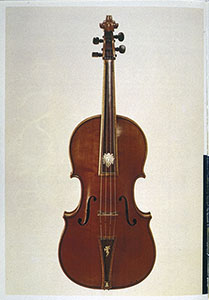 Viola medicea Stradivari, Museo degli Strumenti Musicali (Galleria dell'Accademia), Firenze.