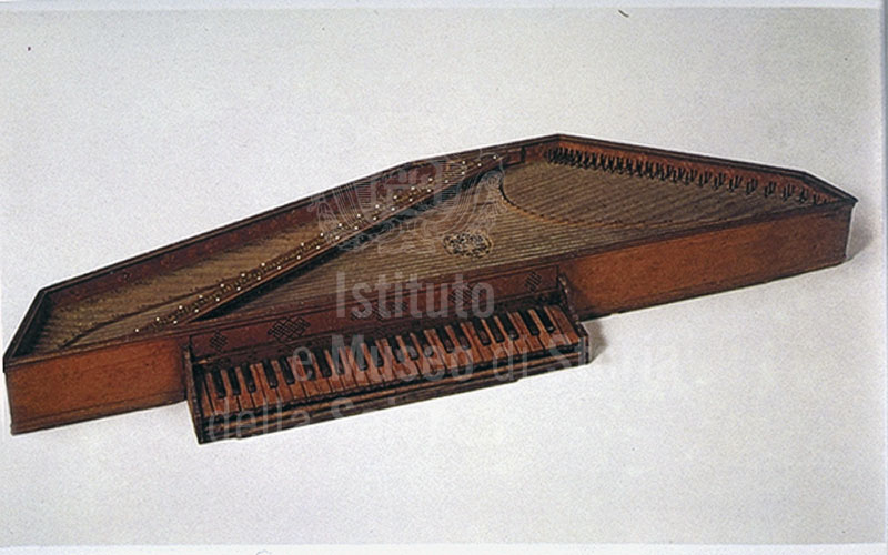 Spinet by Benedetto Floriani, Museum of Musical Instruments (Accademia Gallery), Florence.