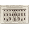 Blueprint of Palazzo dei Cartelloni, or Palazzo Viviani (from Giovanni Battista Clemente Nelli, Vita e commercio letterario di Galileo Galilei, Firenze, nella stamperia Mocke, 1793)