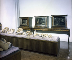 Cere e terracotte di ostetricia,  Museo di Storia della Scienza, Firenze.