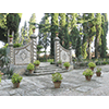 Italian garden: front gate. Villa Medicea di Cerreto Guidi e Museo Storico della Caccia e del Territorio