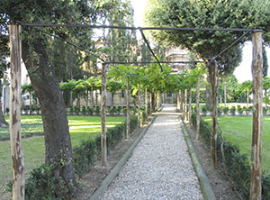 Pergola. Villa Medicea di Cerreto Guidi e Museo Storico della Caccia e del Territorio.